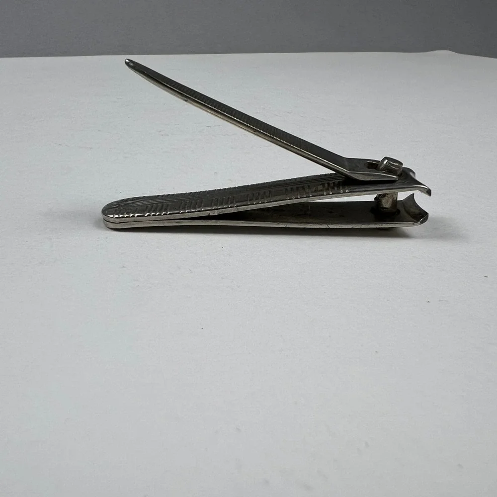 La Cross Nail Clippers Unisex OS Silver Vintage Style Stainless Steel Grooming